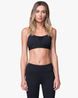 Black Trifecta Versatility Sports Bra