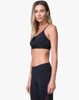 Black Trifecta Versatility Sports Bra