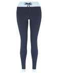 Colour Block Matte Midi leggings