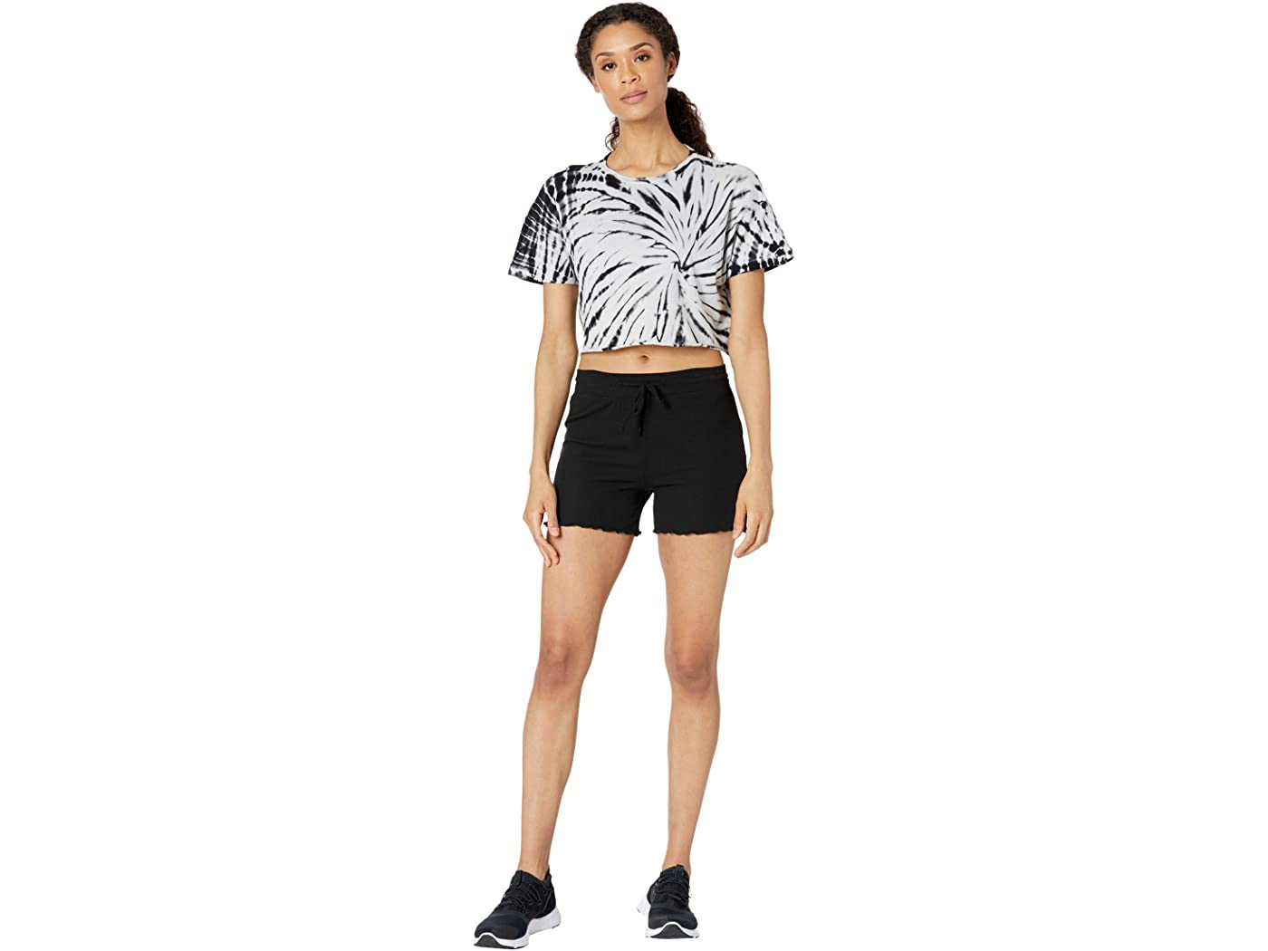 Tie Dye Cropped Tee