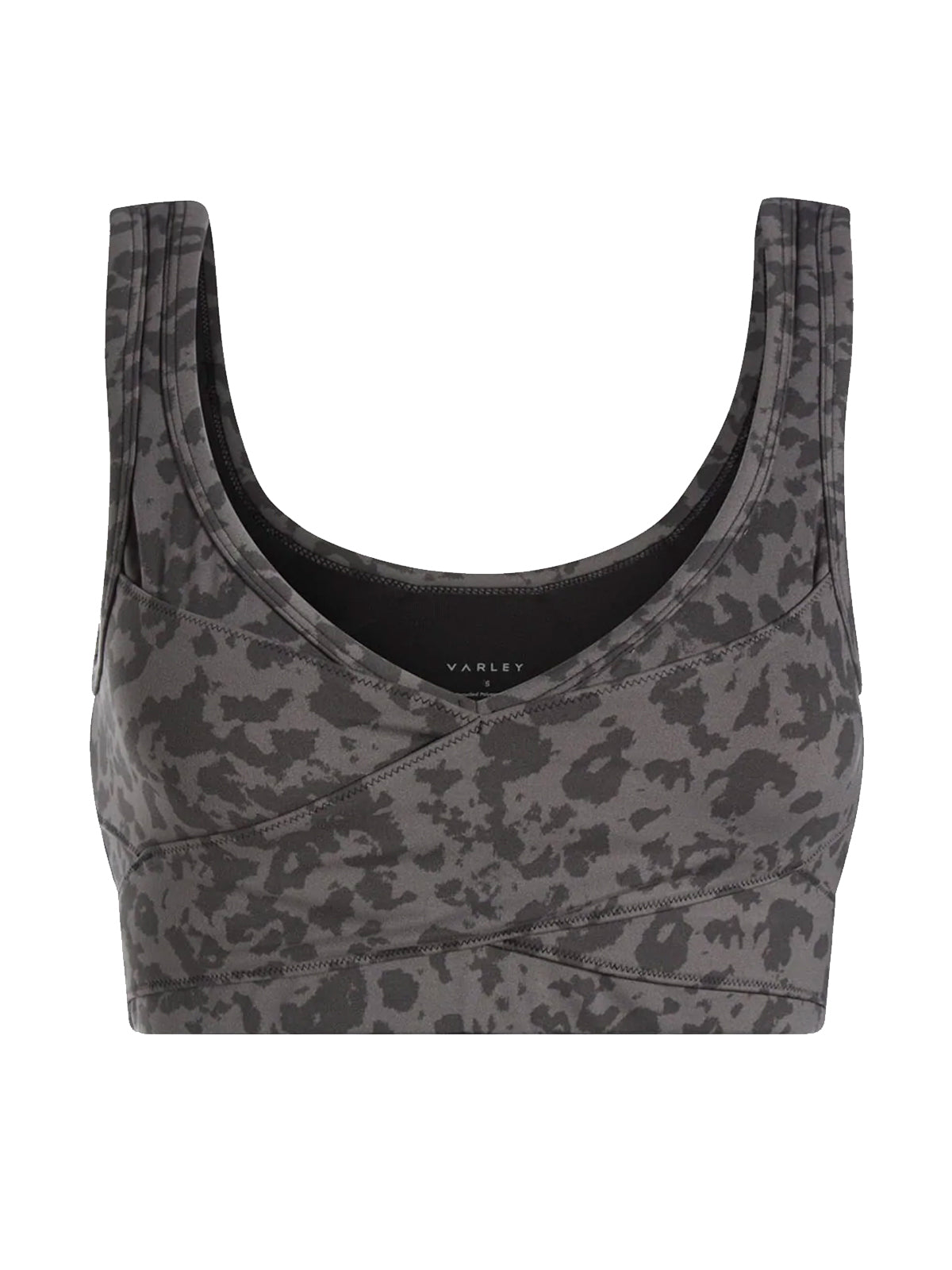 Blackened Distorted Animal Let's Move Kellam Sports Bra