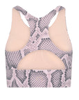 Alabaster Python Harris Sports Bra