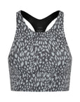 Petrol Motion Speckle Let's Move Harris Sports Bra