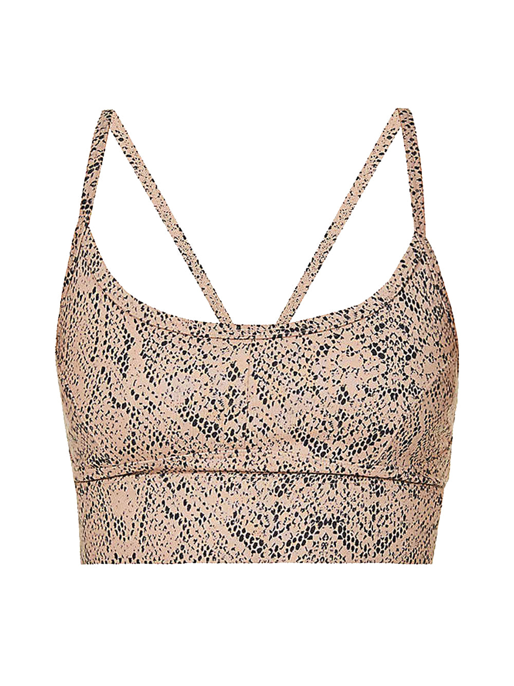 Tan Snake Irena Sports Bra
