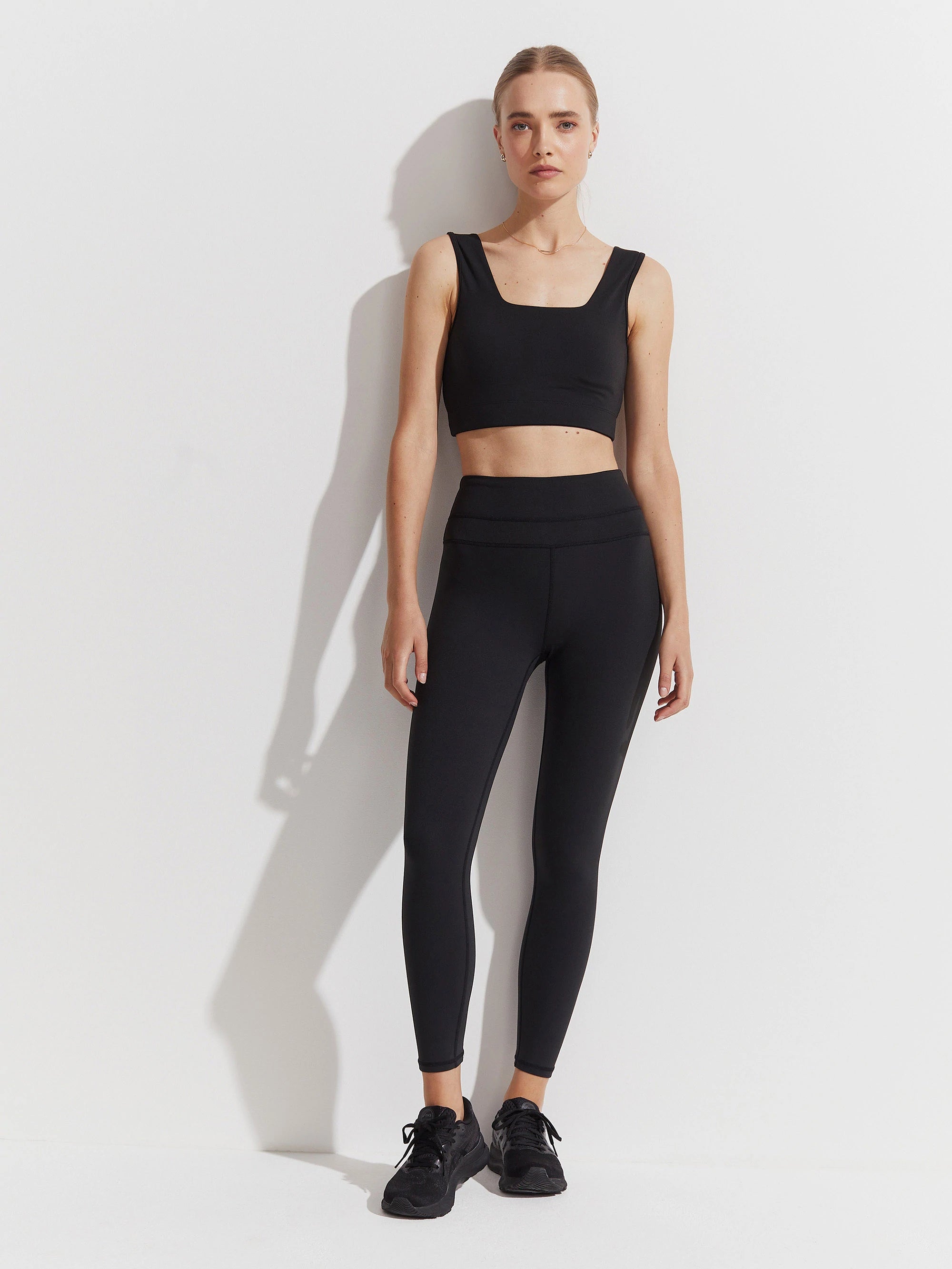 Black Let's Move Delta Sports Bra