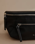 Black Lasson Belt Bag