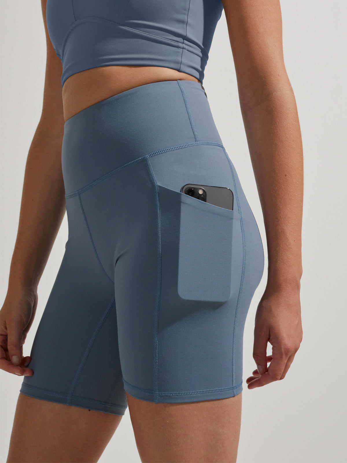 Blue Mirage Let's Go Pocket Shorts