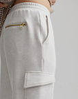 Ivory Marl Clarice Joggers