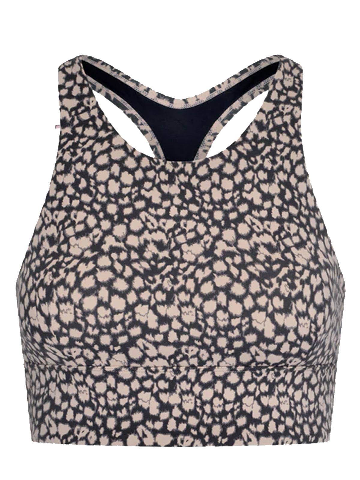 Tan Motion Spots Let's Move Harris Sports Bra