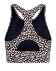 Tan Motion Spots Let's Move Harris Sports Bra