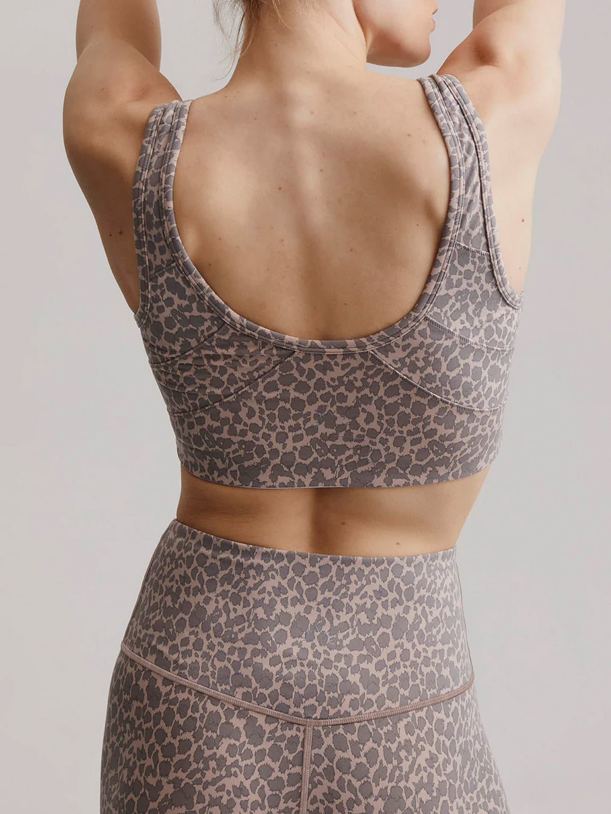 Rose Motion Spots Let's Move Kellam Sports Bra