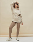 Light Sand Marl Freya Sweatshirt