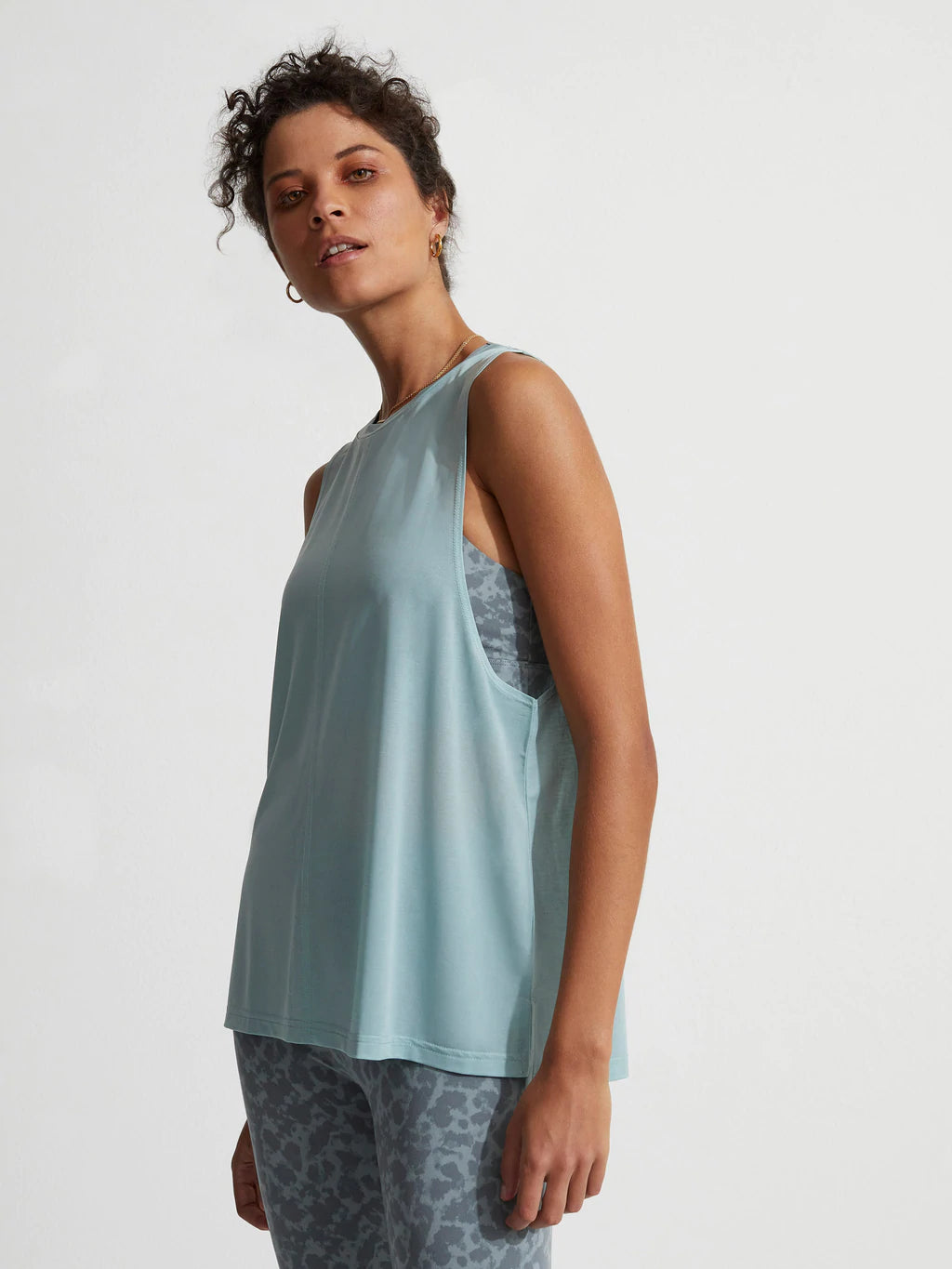Gray Mist Mariposa Tank Top