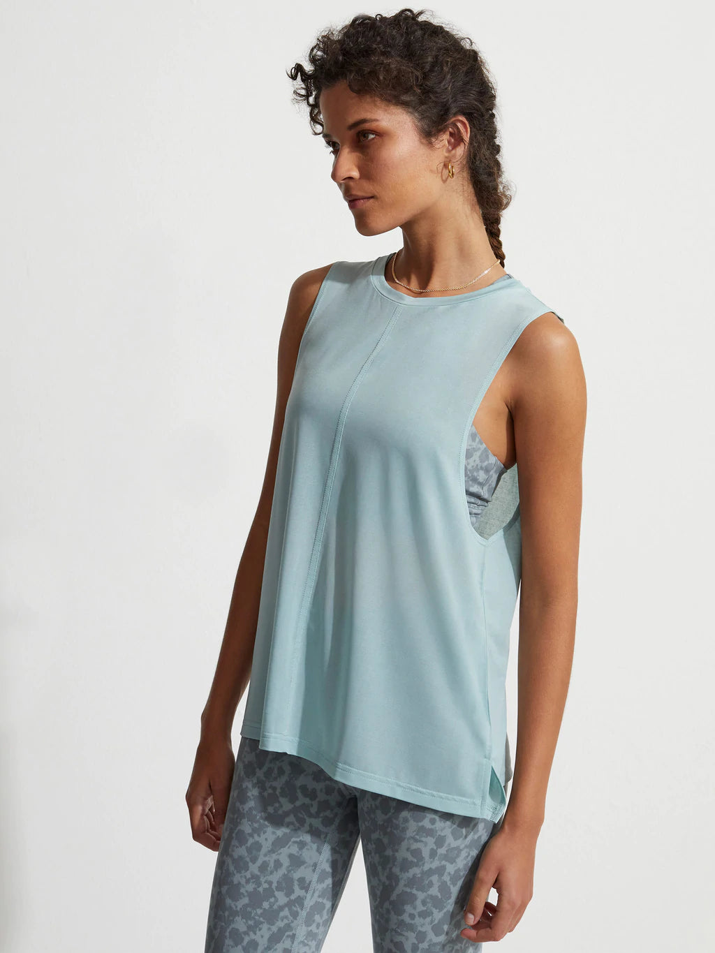 Gray Mist Mariposa Tank Top