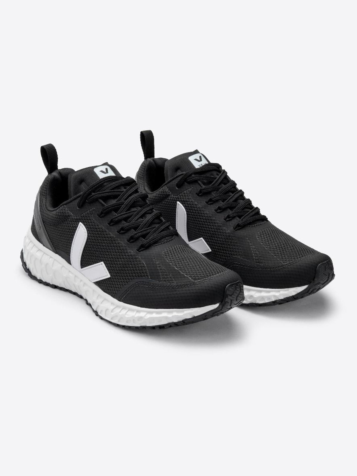 Condor Mesh Black White Sneakers