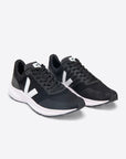 Marlin V-Knit Black White Trainers