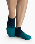 Teal Riley running socks