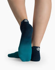 Teal Riley running socks