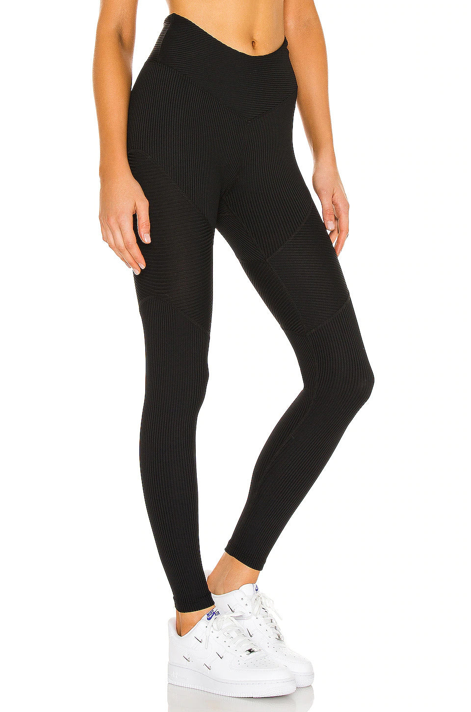 Ribbed Chevron Leggings