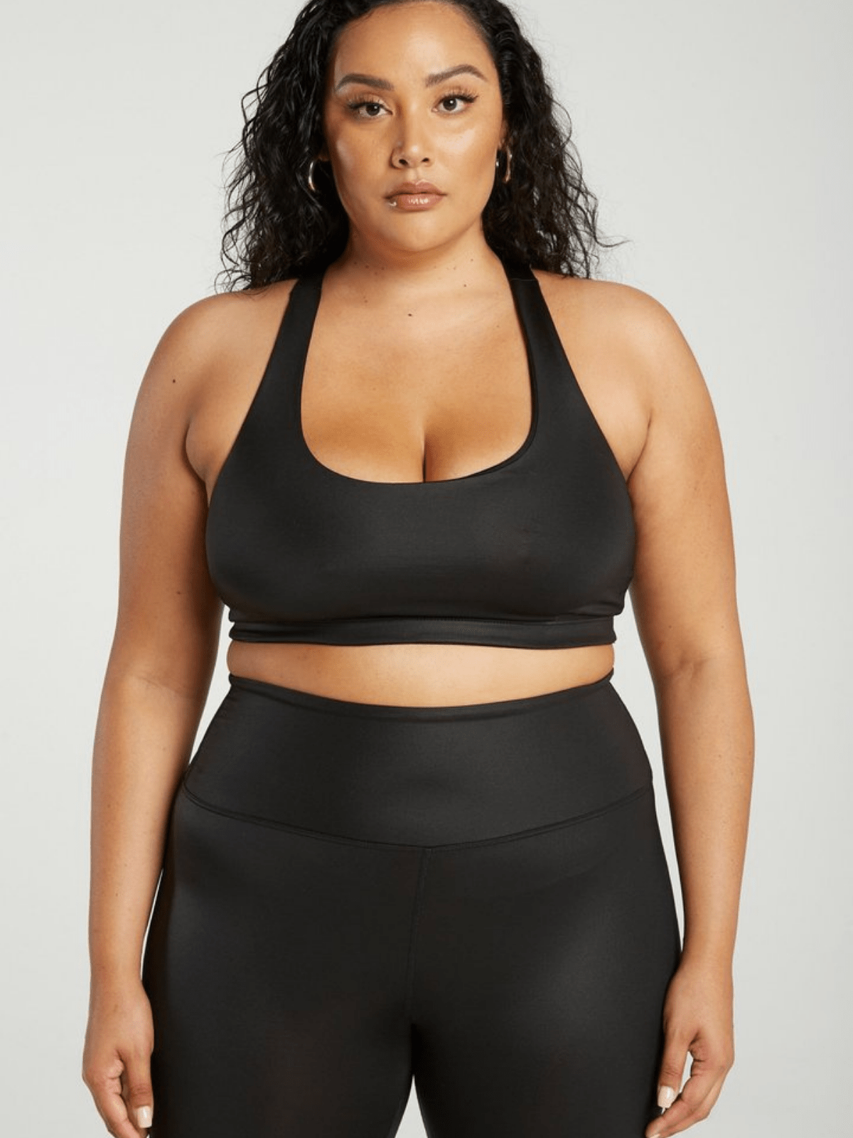 Gloss Cross Back Sports Bra