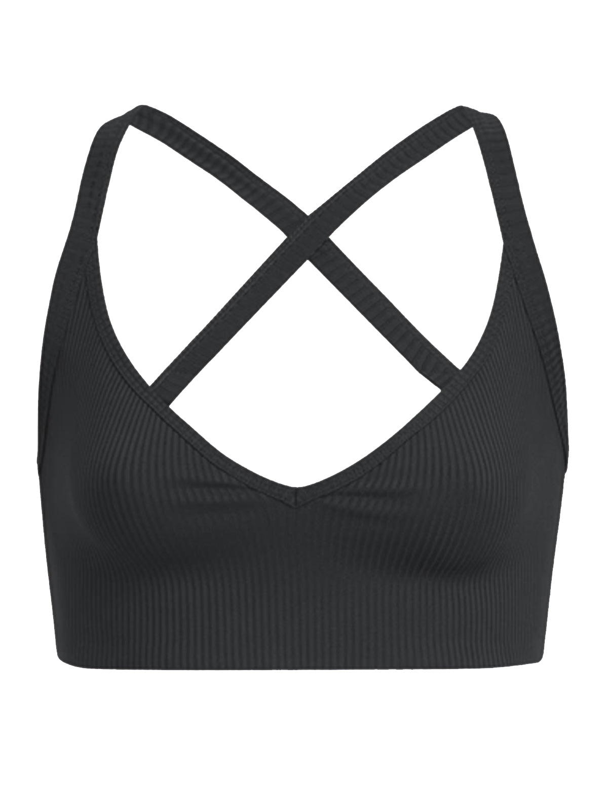 Ribbed Curve Sports Bra