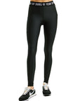 Black Hike Logo Leggings