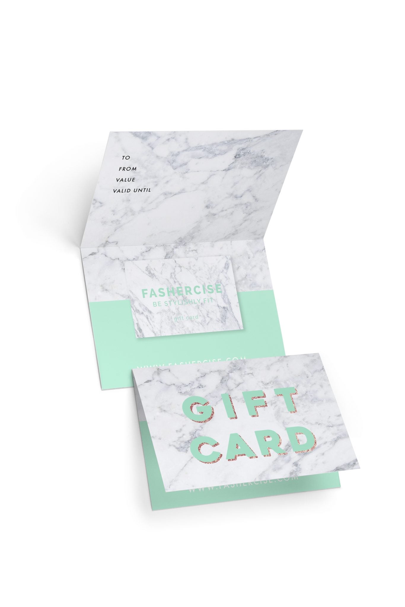 Printed gift card