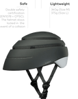 Pearl Black Loop Helmet