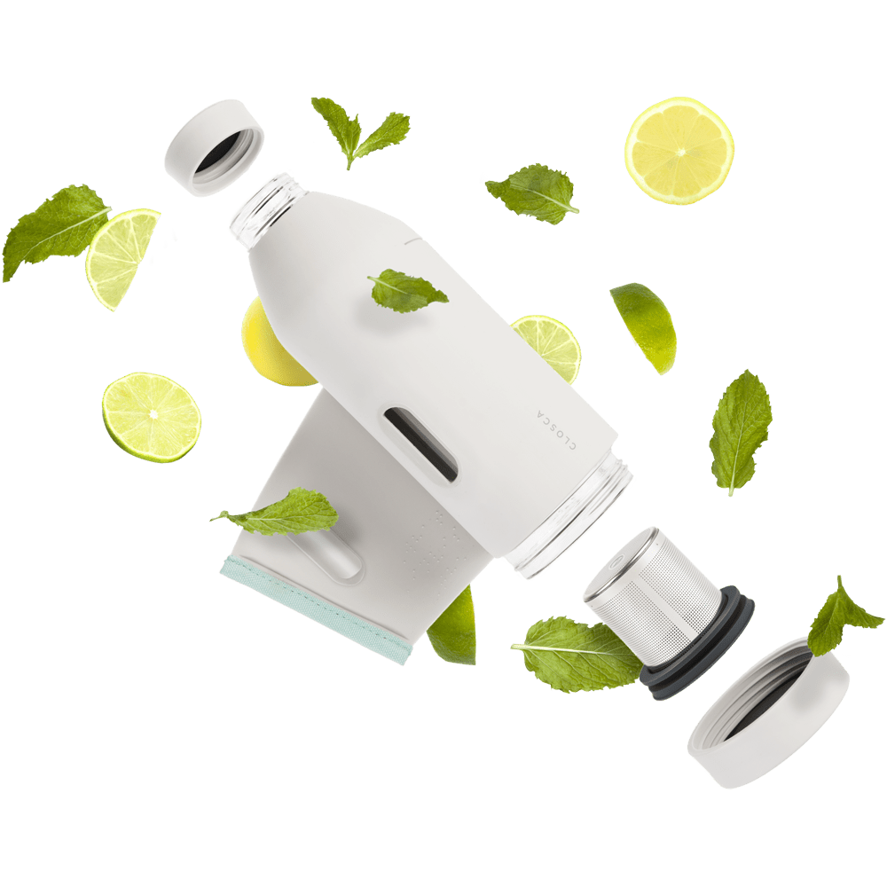 Nude Grey Water Bottle