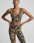 Flaxen Tie Dye Let's Go Elsie Sports Bra