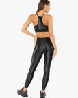 Black Sweeper Sports Bra