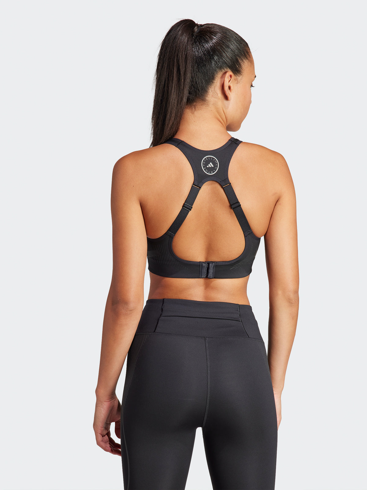 Black TruePace High Support Sports Bra