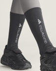 Carbon / Orbit Grey Crew Socks