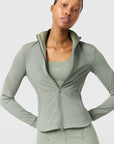 Stone Green TruePurpose Midlayer Training Jacket