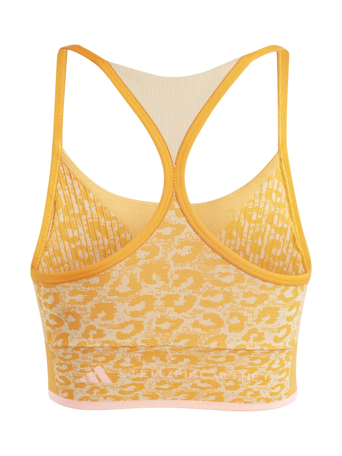 Unity Orange Leopard Seamless TrueStrength Bra