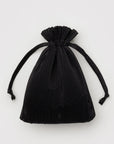 Black Pleated Reusable Bag