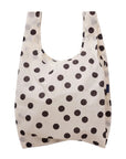 Cream Polka Dot Standard Reusable Bag