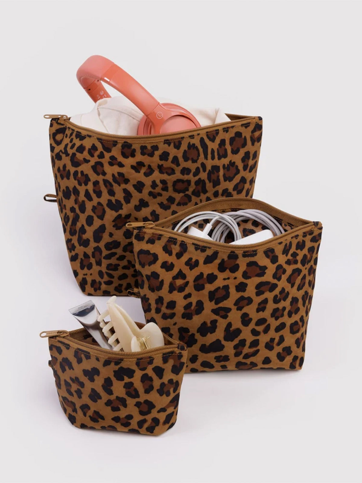 Leopard Go Pouch Set
