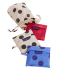 Set of 3 Polka Dot Standard Reusable Bags