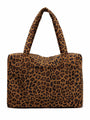 Leopard Cloud Large Carry-on Bag