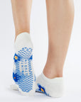 Bone Posy Grip Socks
