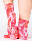 Paradise Pink Jamie Grip Socks