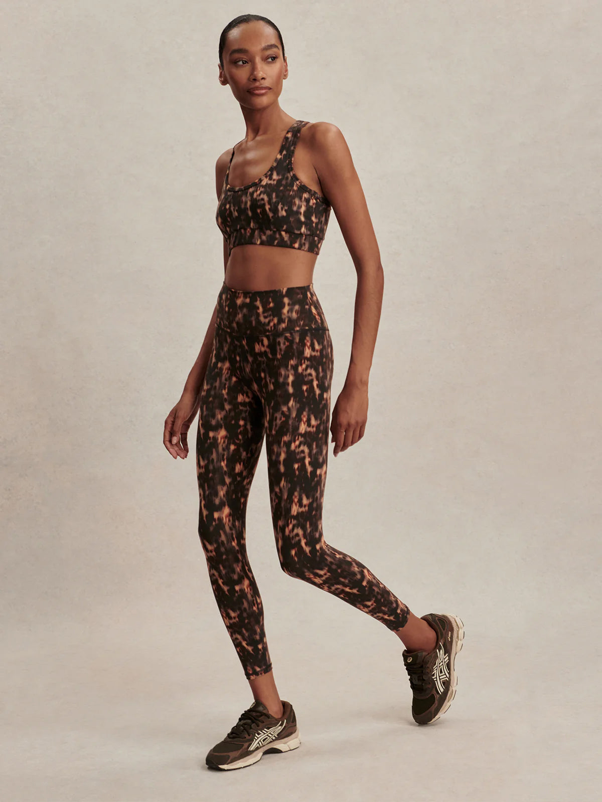 Smoky Tortoiseshell Always High Rise 25&quot; Leggings