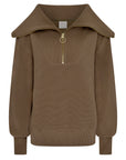 Stone Olive Vine Half-Zip Pullover