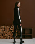 Black Aiden Knit Baselayer Leggings