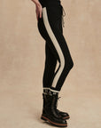 Black Aiden Knit Baselayer Leggings