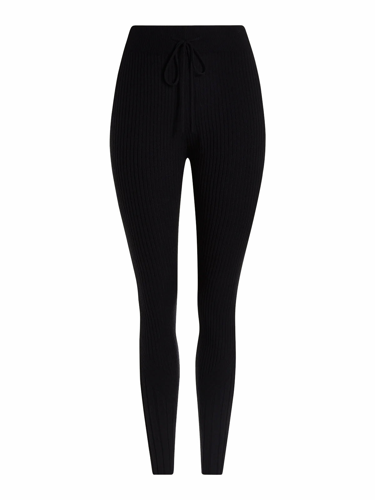 Black Aiden Knit Baselayer Leggings