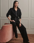 Black Gigi Wide Leg Jumpsuit