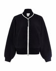 Black Hansley Fleece Jacket
