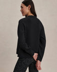 Black Zosia Crew Neck Midlayer